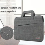 YOBAN Y-923-1 Casual Laptop Bag Water-resistant Tablet Business Bag, Size: 14 inch(Dark Gray)
