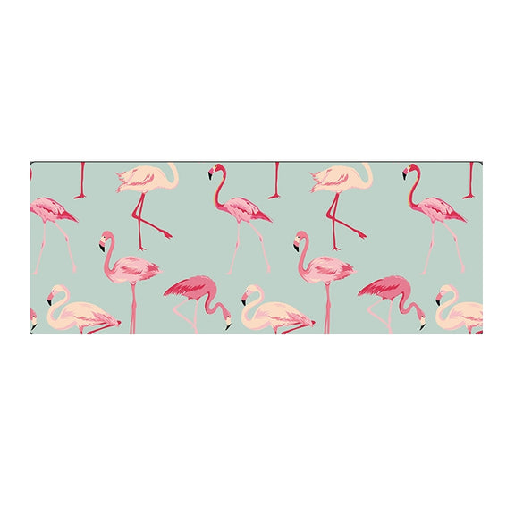 900x400x4mm Office Learning Rubber Mouse Pad Table Mat(5 Flamingo)
