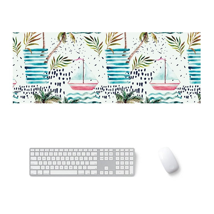 900x400x4mm Office Learning Rubber Mouse Pad Table Mat(14 Tropical Rainforest) - Mouse Pads by PMC TechLife | Online Shopping South Africa | PMC TechLife | Buy Now Pay Later Mobicred