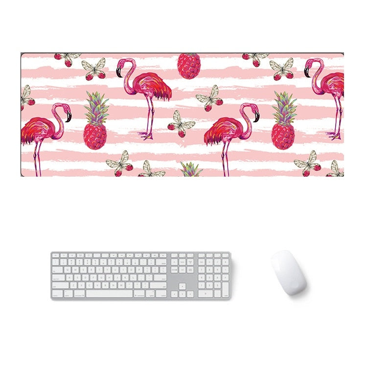 900x400x5mm Office Learning Rubber Mouse Pad Table Mat(1 Flamingo) - Mouse Pads by PMC TechLife | Online Shopping South Africa | PMC TechLife | Buy Now Pay Later Mobicred
