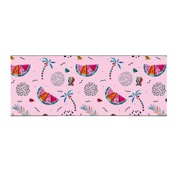 900x400x5mm Office Learning Rubber Mouse Pad Table Mat(4 Colorful Summer)