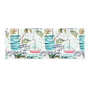 900x400x5mm Office Learning Rubber Mouse Pad Table Mat(14 Tropical Rainforest)