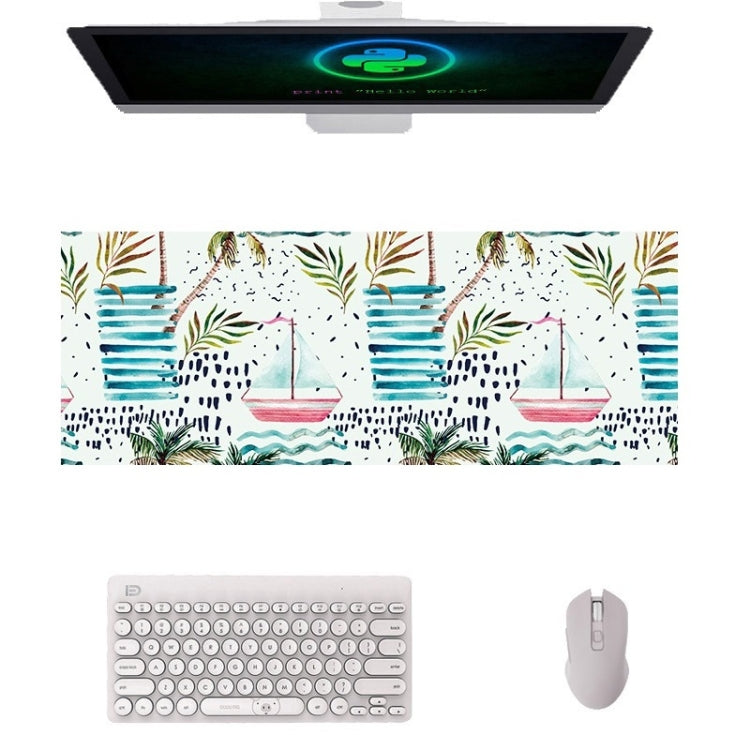 900x400x5mm Office Learning Rubber Mouse Pad Table Mat(4 Colorful Summer) - Mouse Pads by PMC TechLife | Online Shopping South Africa | PMC TechLife | Buy Now Pay Later Mobicred