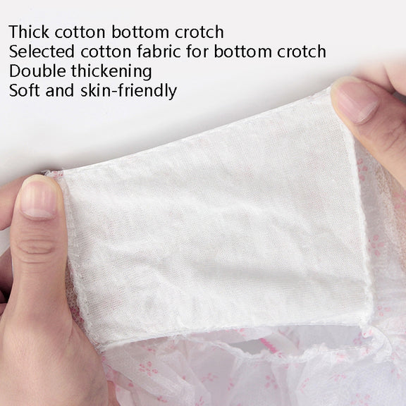 Pregnant Women Disposable Underwear Non-Woven Maternal Postpartum Cotton Bottom Paper Underwear, Color Random Delivery, Size: XL(Printing)