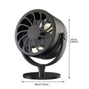 Aromatherapy Car Ornaments Automotive Accessories Solar Perfume Seat(Black)