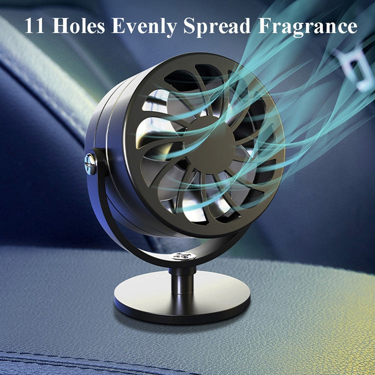 Aromatherapy Car Ornaments Automotive Accessories Solar Perfume Seat(Red)