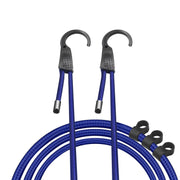 RUNDONG AUTO ACCESSORIES R-8040 Car Luggage Fixed Rope Outdoor Travel Car Interior Clothing Rope(1.5m Blue)