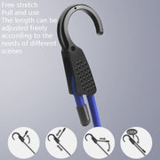RUNDONG AUTO ACCESSORIES R-8040 Car Luggage Fixed Rope Outdoor Travel Car Interior Clothing Rope(1.5m Blue)