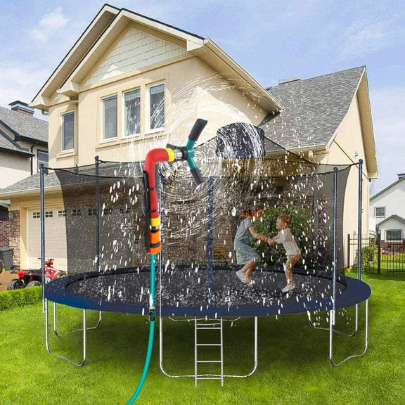 XZSSQ01 Gardening Supplies Garden Trampoline Rotating Sprinkler, Colour: Red Big
