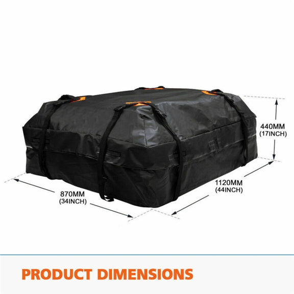 420D Oxford Cloth Car Roof Bag Luggage Bag Water-resistant Bag Storage Bag, Specification: Roof Bag