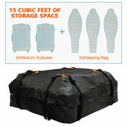 420D Oxford Cloth Car Roof Bag Luggage Bag Water-resistant Bag Storage Bag, Specification: Roof Bag