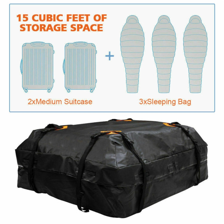 420D Oxford Cloth Car Roof Bag Luggage Bag Water-resistant Bag Storage Bag, Specification: Roof Bag