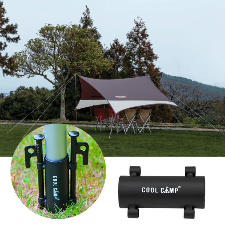 COOL CAMP Sky Curtain Rod Holder Tent Awning Strut Fixed Pipe(Black) - Tents & Accessories by PMC TechLife | Online Shopping South Africa | PMC TechLife | Buy Now Pay Later Mobicred