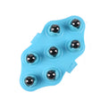 Seven-ball Massager Multifunctional Five-element Meridian Brush Lymphatic Dredging Roller-ball Massager, Shape: Plus Magnetic Blue - free shipping - PMC TechLife - Order now!