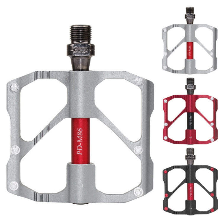 1 Pair PROMEND Mountain Bike Road Bike Bicycle Aluminum Pedals(PD-M86 Titanium) - free shipping - PMC Jewellery - Order now!