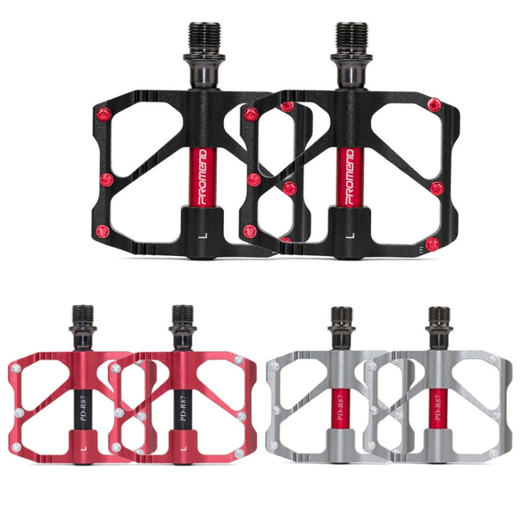 1 Pair PROMEND Mountain Bike Road Bike Bicycle Aluminum Pedals(PD-R87 Titanium) - free shipping - PMC Jewellery - Order now!