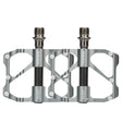 PD-R87C  1 Pair PROMEND Bicycle Road Bike Mountain Bike 3 Palin Carbon Fiber Bearing Pedal(Silver) - free shipping - PMc TechLife - Order now!
