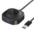 H25-2.0 3 x USB Port + TF/SD Card Reader Computer Notebook High-Speed Hub Splitter - USB 2.0 HUB by PMC TechLife | Online Shopping South Africa | PMC TechLife