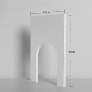 Arch Low Inner Arch  Solid Wood Geometric Polygon Camera Props Creative Photography Ornaments