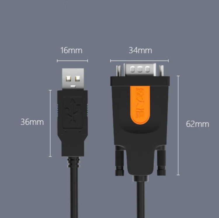 D.Y.TECH USB to DB9 RS232COM Serial Cable, Specification： PL2303 1.5m - RS485 / RS232 Series by D.Y.TECH | Online Shopping South Africa | PMC Jewellery | Buy Now Pay Later Mobicred