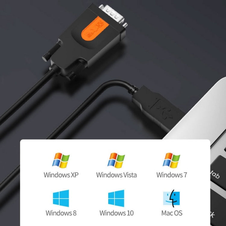 D.Y.TECH USB to DB9 RS232COM Serial Cable, Specification： PL2303 1.5m - RS485 / RS232 Series by D.Y.TECH | Online Shopping South Africa | PMC Jewellery | Buy Now Pay Later Mobicred