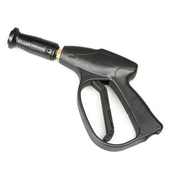 High-Pressure Car Wash Nozzle Cleaning Machine Brush Pump Accessories, Specification: Short Section 35 cm(Flat Port 14x1.5mm)