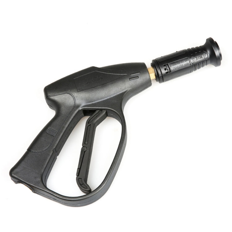 High-Pressure Car Wash Nozzle Cleaning Machine Brush Pump Accessories, Specification: Short Section 35 cm(Flat Port 14x1.5mm)
