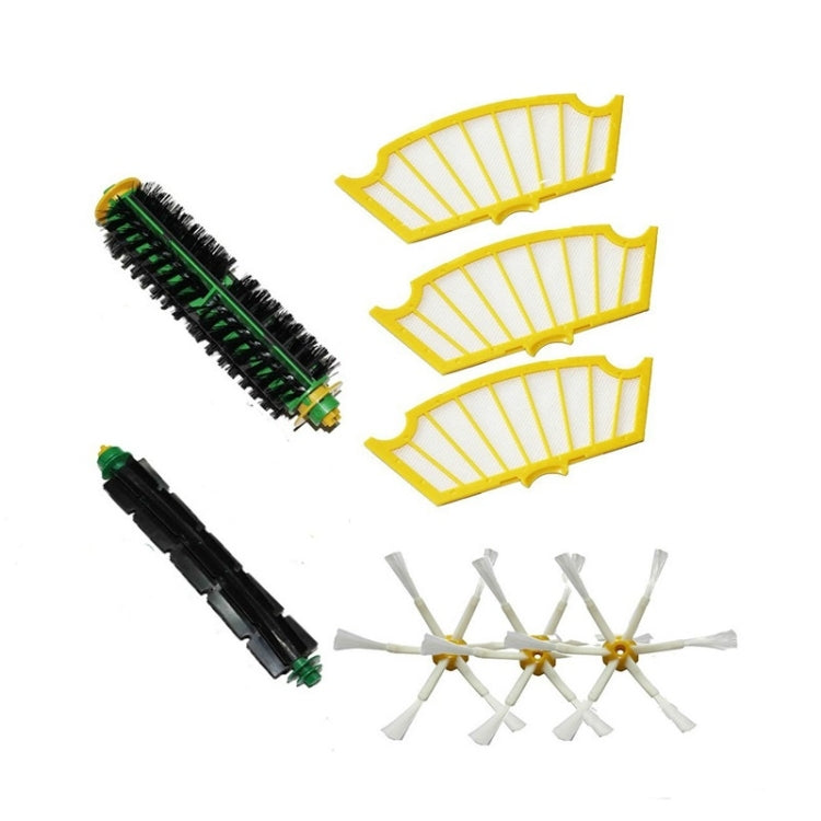 8 PCS / Set Sweeper Rolling Brush + Side Brush + Filter + Brush For iRobot Roomba 500 Series(Carton Packaging) - free shipping - PMC TechLife - Order now!
