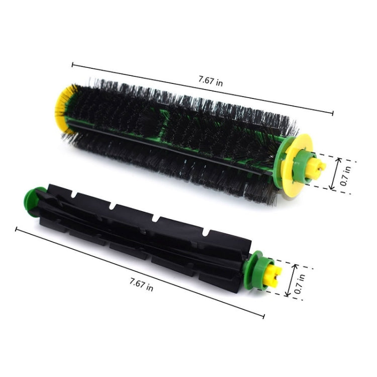 8 PCS / Set Sweeper Rolling Brush + Side Brush + Filter + Brush For iRobot Roomba 500 Series(Carton Packaging) - free shipping - PMC TechLife - Order now!
