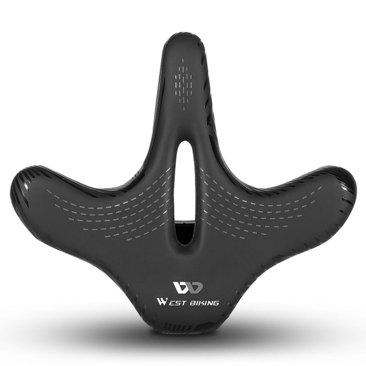 WEST BIKING YP0801122 Bicycle Mountain Bike Large Cushion Leisure And Comfortable Bicycle Saddle(Line Swallow) - free shipping - PMc TechLife - Order now!