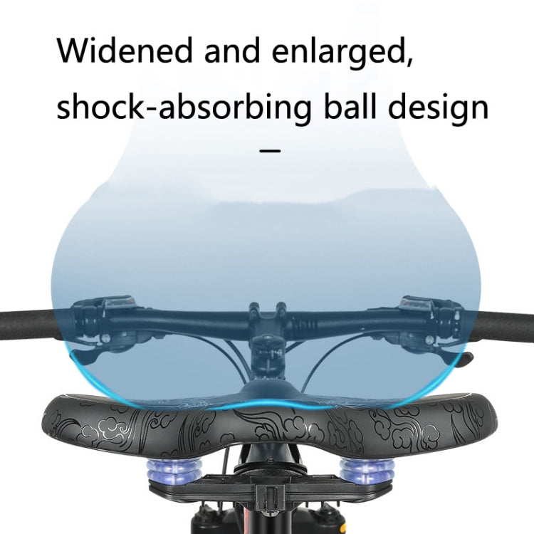 WEST BIKING YP0801122 Bicycle Mountain Bike Large Cushion Leisure And Comfortable Bicycle Saddle(Line Swallow) - free shipping - PMc TechLife - Order now!