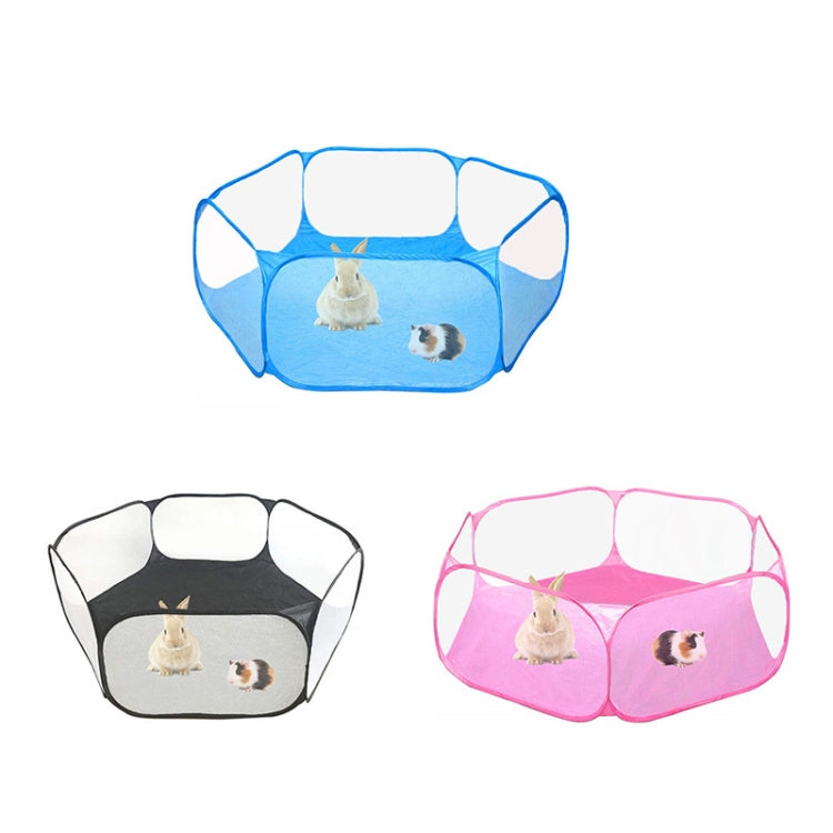 Portable Small Animal Game Fence Folding Outdoor Interior Pet Tent(Pink Opp Bag) - Trees & Condos by PMC TechLife | Online Shopping South Africa | PMC TechLife