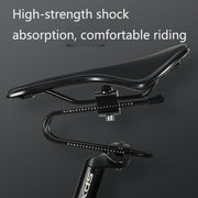 WEST BIKING YP0801100 Bicycle Seat Cushions Comfortable Bow Seat Shock Absorbers Mountain Bikes Saddles(Black)