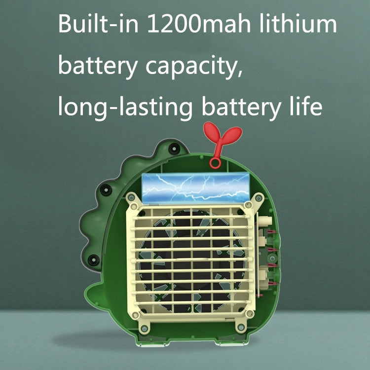 A9 Desktop Dinosaur Fan USB Mini Large Wind Fan(Green) - free shipping - PMC TechLife - Order now!
