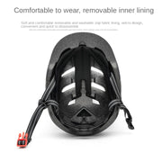 PROMEND 12H19 Summer Cool Motorcycle Riding Half Helmet Helmet Outdoor Off-Road Helmet With Tail Light, Size: Code(Black)