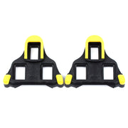 PROMEND Road Mountain Bike Shoe Lock Cleat Self-Locking Pedal Cleat(Highway Car Lock Yellow)