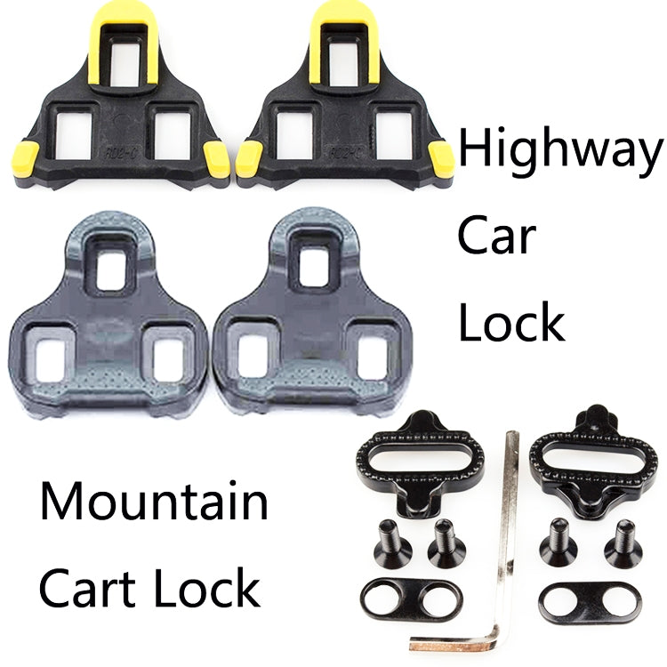 PROMEND Road Mountain Bike Shoe Lock Cleat Self-Locking Pedal Cleat(Mountain Cart Lock) - Pedals by PROMEND | Online Shopping South Africa | PMc TechLife | Buy Now Pay Later Mobicred