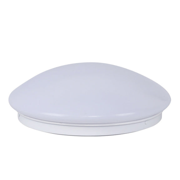 LED Sound Light Control Ceiling Lamp Round Corridor Intelligent Sensor Lamp, Power source: 18W 350mm(Warm White)