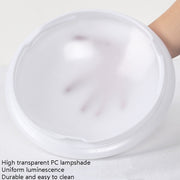 LED Sound Light Control Ceiling Lamp Round Corridor Intelligent Sensor Lamp, Power source: 18W 350mm(White)