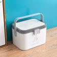 Household Plastic Small Medicine Box Portable Medicine Storage Box, Size: 21.4 x 15.8 x 14.7cm(Grey) - free shipping - PMC TechLife - Order now!