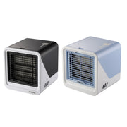 MG -191 Mini Air Cooler Home Dormitory Office Air Conditioning Fan Portable Small Desktop USB Fan(Sky Blue)
