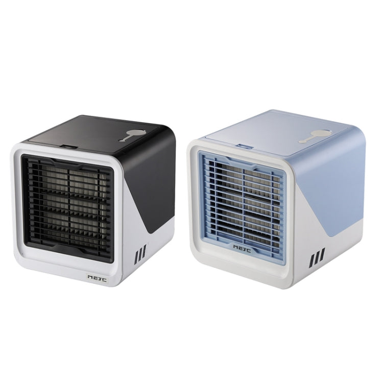MG -191 Mini Air Cooler Home Dormitory Office Air Conditioning Fan Portable Small Desktop USB Fan(Sky Blue)