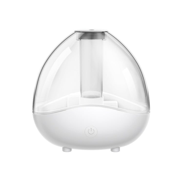 K11 1500ml Transparent Humidifier Household Mute Small Air Purifier Large-Capacity Ultrasonic Humidifier, CN Plug(White) - free shipping - PMC TechLife - Order now!