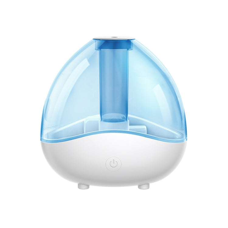K11 1500ml Transparent Humidifier Household Mute Small Air Purifier Large-Capacity Ultrasonic Humidifier, CN Plug(Blue) - free shipping - PMC TechLife - Order now!