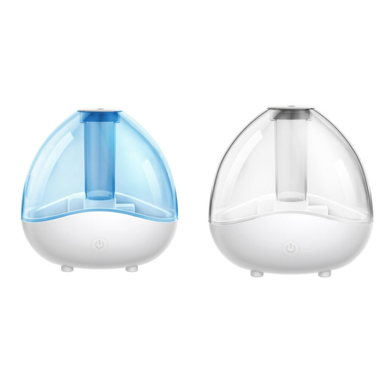 K11 1500ml Transparent Humidifier Household Mute Small Air Purifier Large-Capacity Ultrasonic Humidifier, CN Plug(Blue) - free shipping - PMC TechLife - Order now!