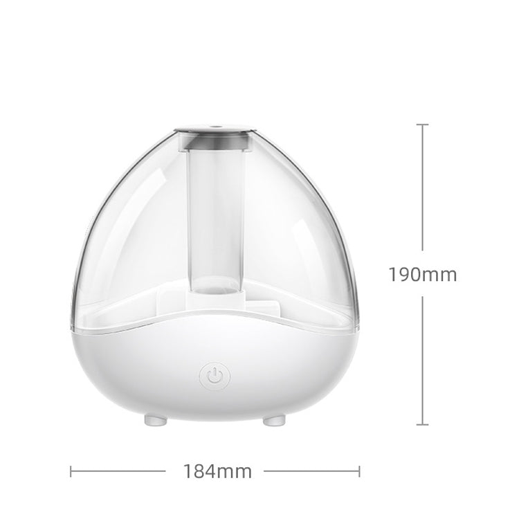 K11 1500ml Transparent Humidifier Household Mute Small Air Purifier Large-Capacity Ultrasonic Humidifier, CN Plug(Blue) - free shipping - PMC TechLife - Order now!
