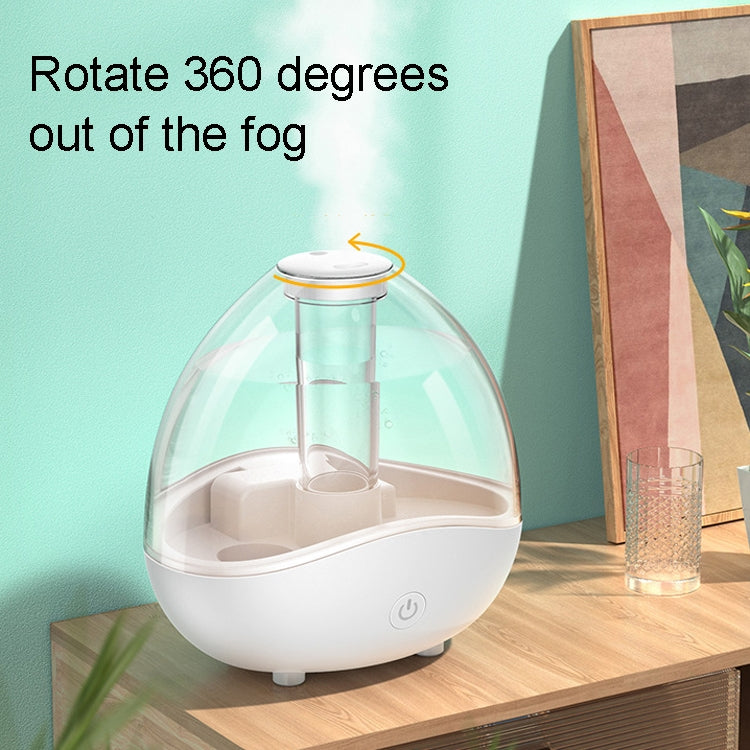 K11 1500ml Transparent Humidifier Household Mute Small Air Purifier Large-Capacity Ultrasonic Humidifier, CN Plug(Blue) - free shipping - PMC TechLife - Order now!