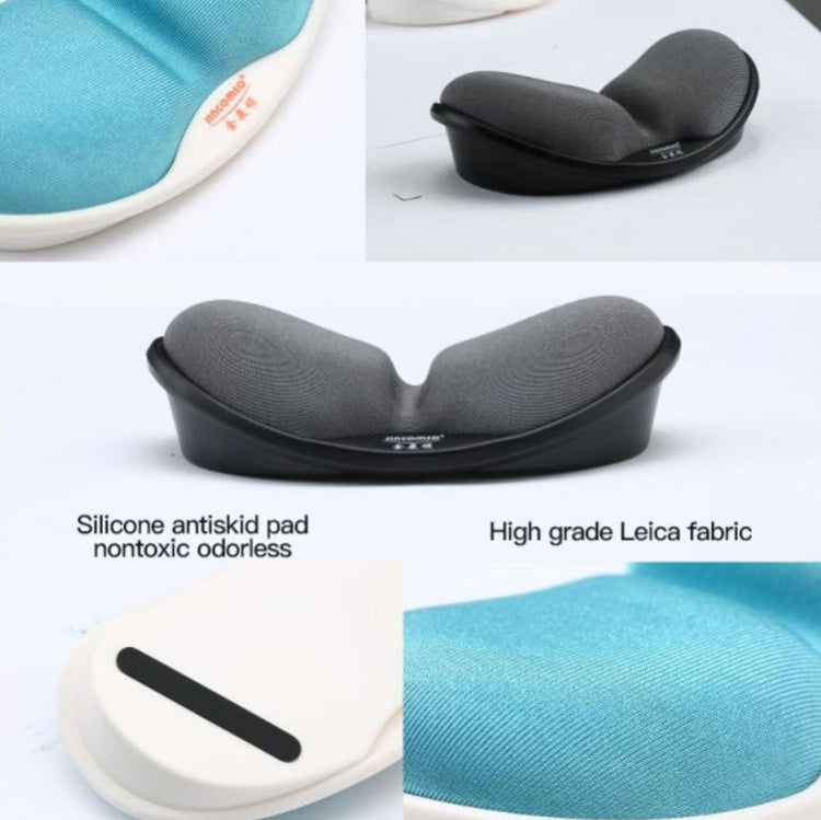 Jincomso V1C Slow Rebound Wristband Mouse Pad Ergonomic Memory Foam Mechanical Keyboard Hand Rest(Blue)