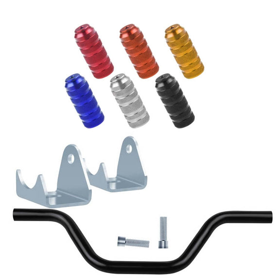 TF-2011 Motorcycle Modification Pedal Rod Universal Elbow Pedal(Gold)