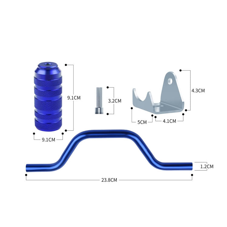 TF-2011 Motorcycle Modification Pedal Rod Universal Elbow Pedal(Red) - Others by PMC TechLife | Online Shopping South Africa | PMC TechLife | Buy Now Pay Later Mobicred